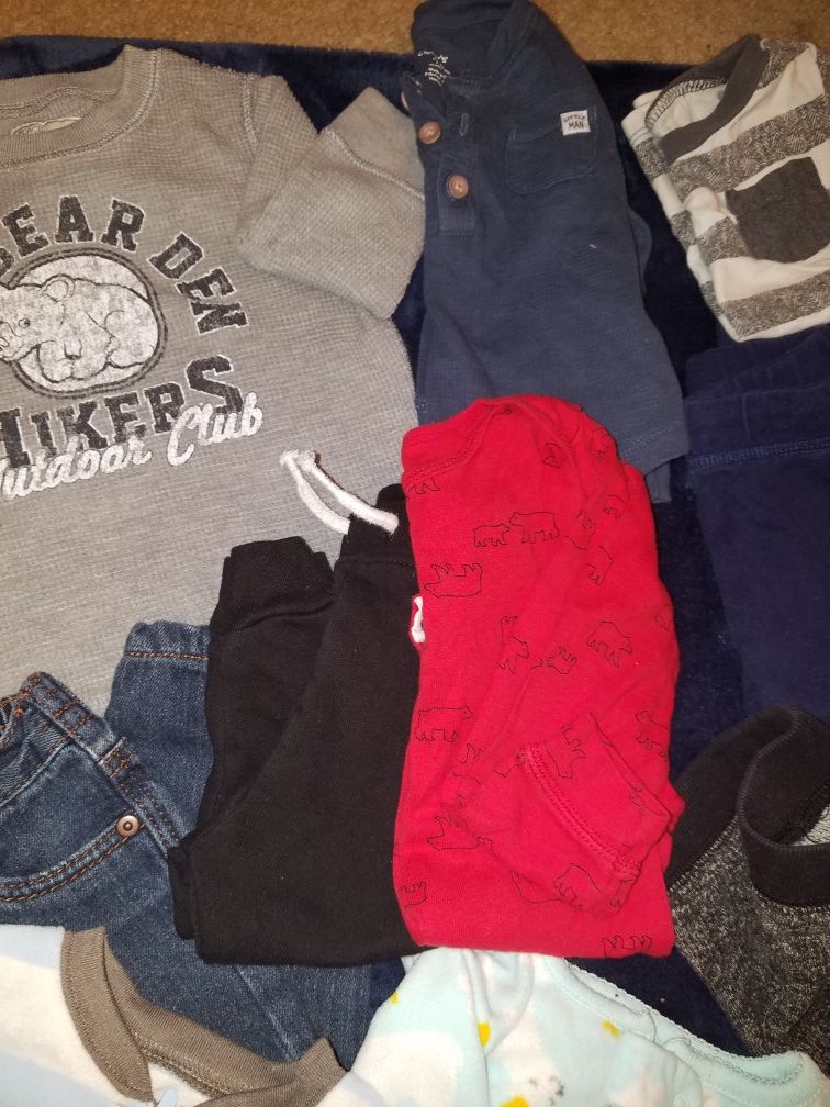 12 to 18 months boys winter clothing lot