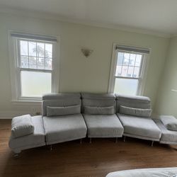 Grey couch/ sofa 