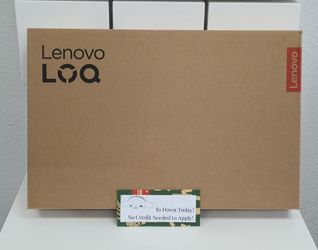 Lenovo LOQ Gaming Laptop New - Pay $1 To Take It Home Today and pay the rest later.
