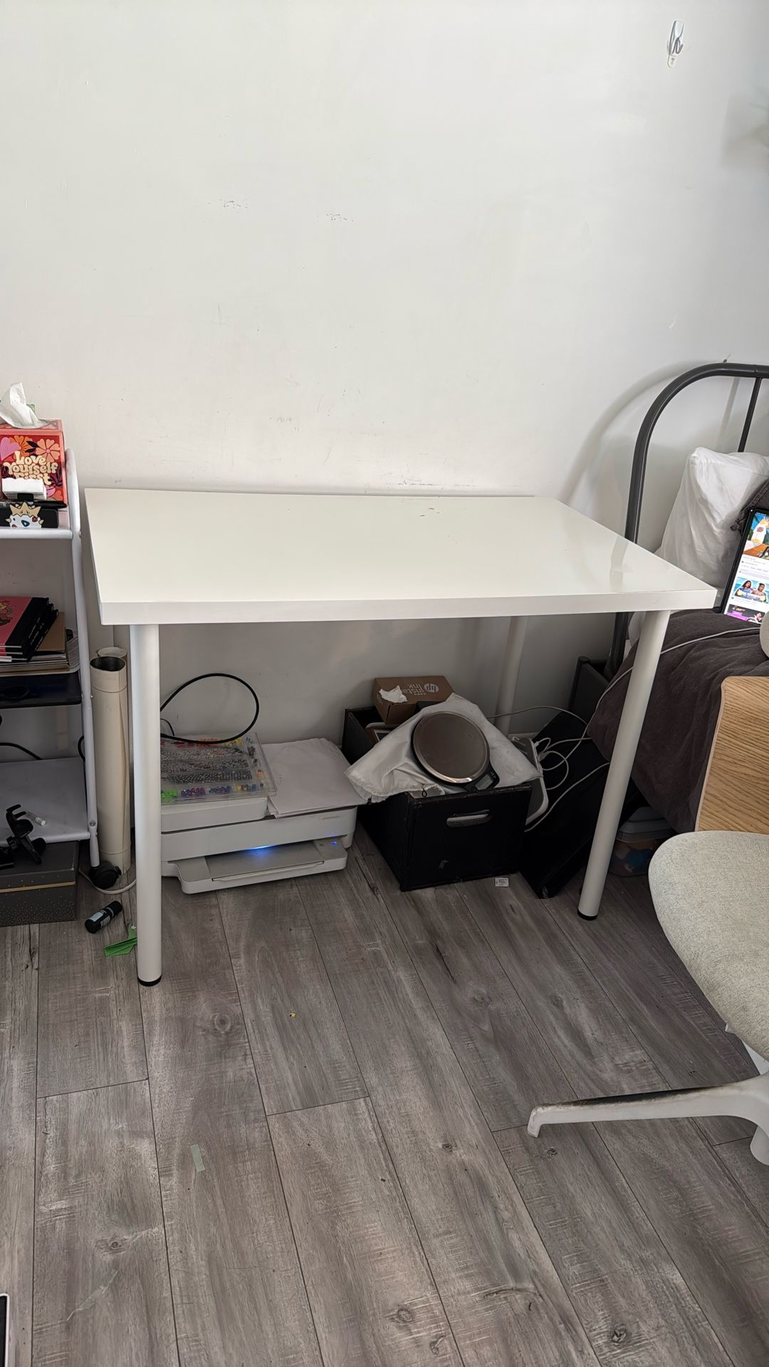 White Desk IKEA