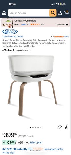Graco smart sense bassinet