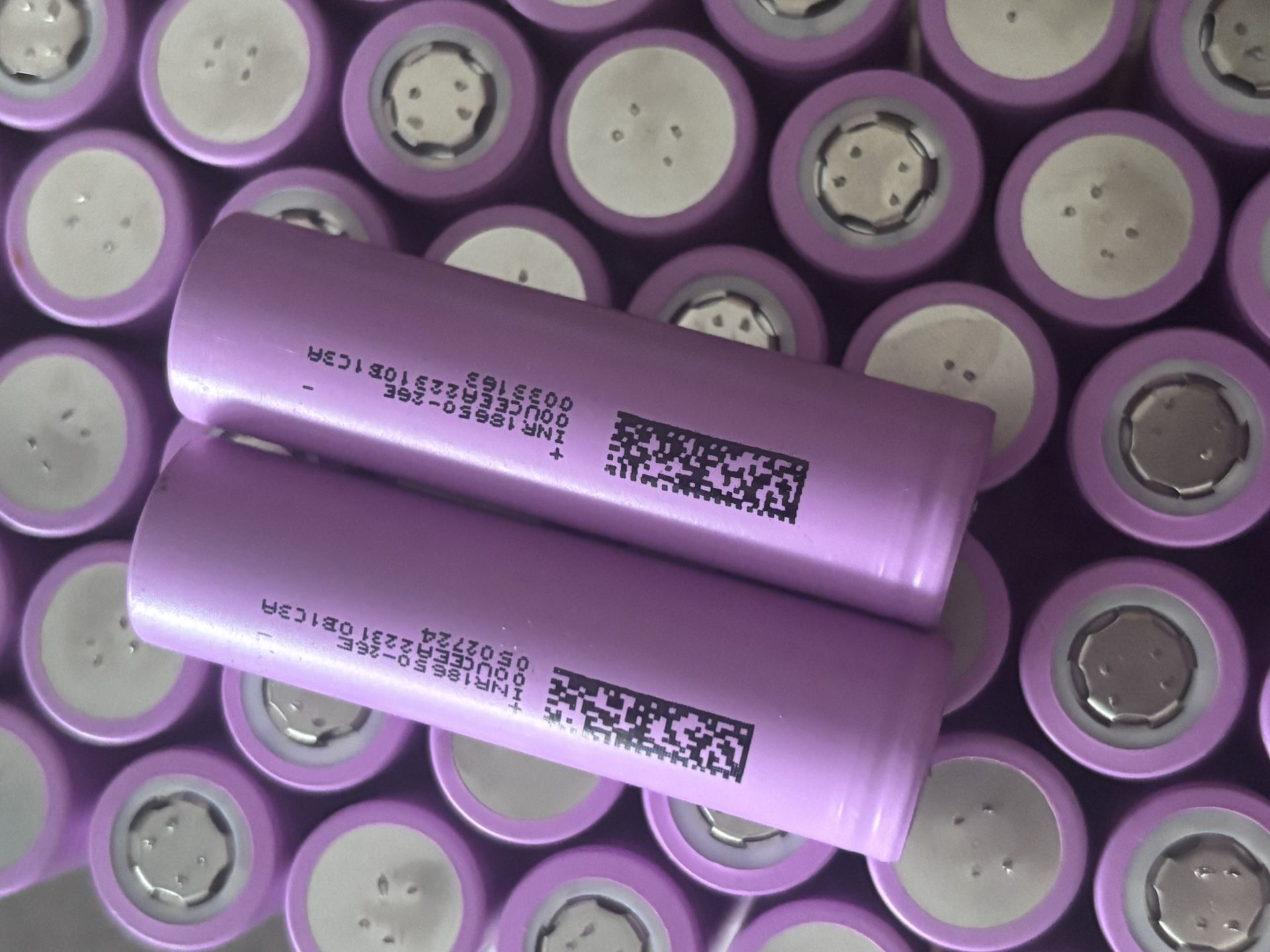 INR18650-26E 2600mAh 18650 Batteries