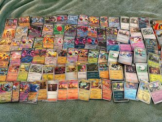 Large Lot of Pokémon Cards and extras