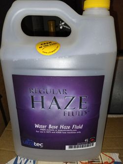 ULTRATEC REGULAR HAZE FLUID (4L) – LOT OF 4