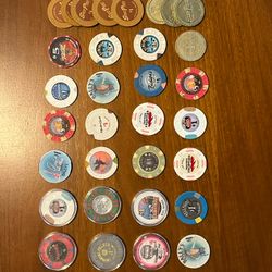 37 Casino Chips 