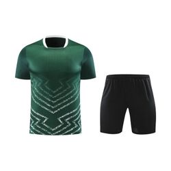 Men's Quick Dry Breathable Football Training Short Sleeve Jersey