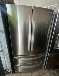 LG 4-Door Refrigerator Stainless Steel French Door