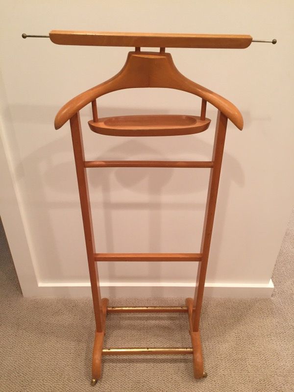 Vintage ELYCO Italy Valet/Butler Clothes Rack