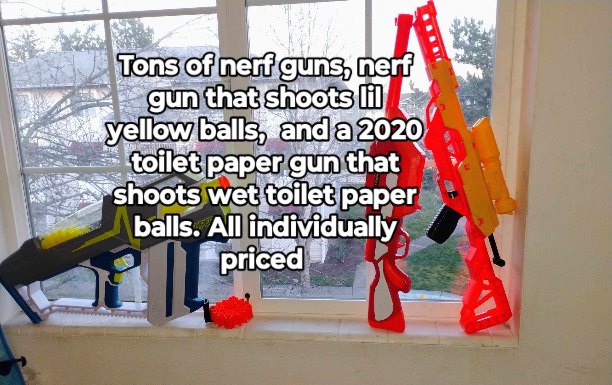 Nerf Guns And Bullets