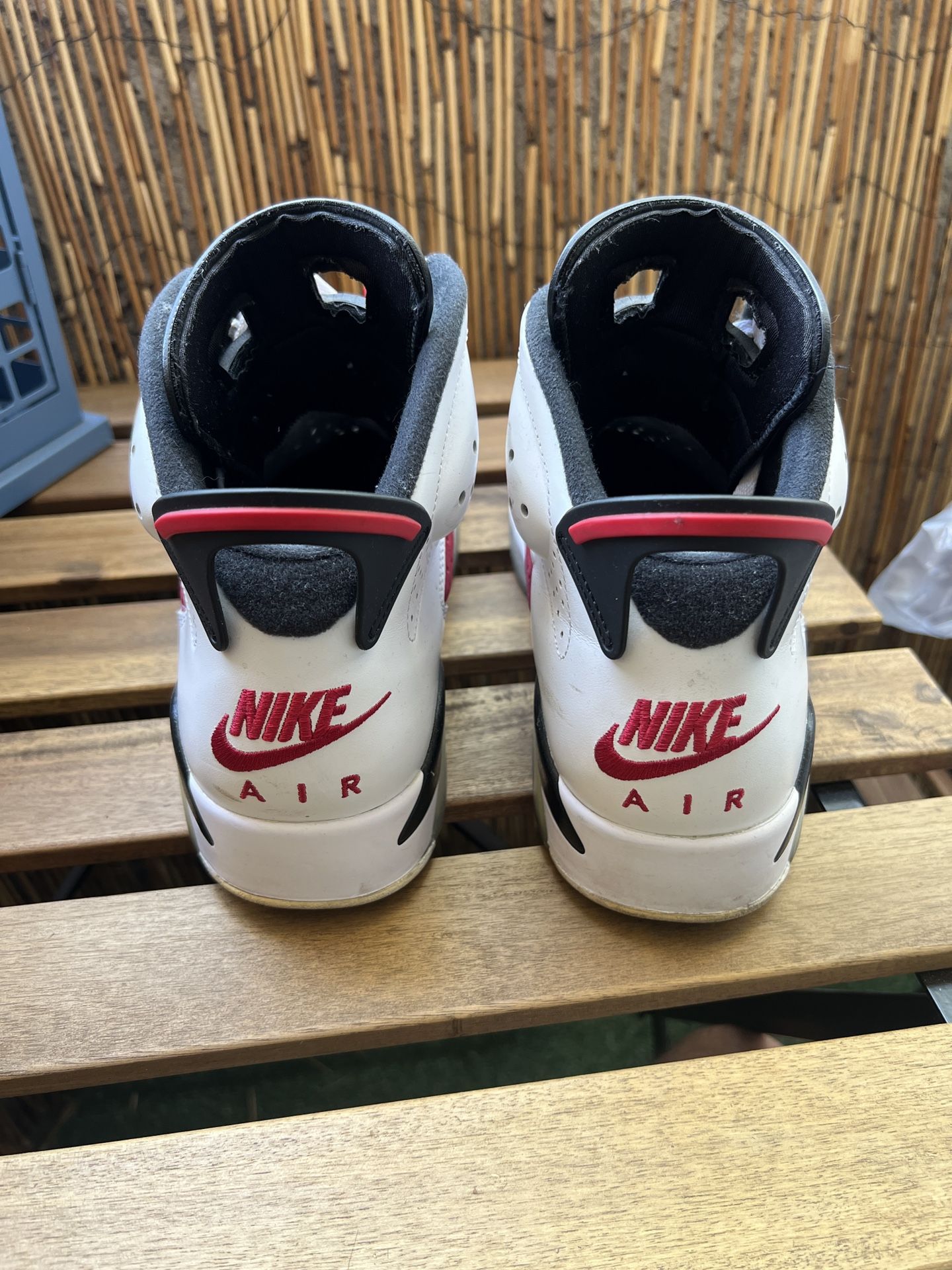Air Jordan 6 “Carmine” W/ Replacement Box Size 9.5