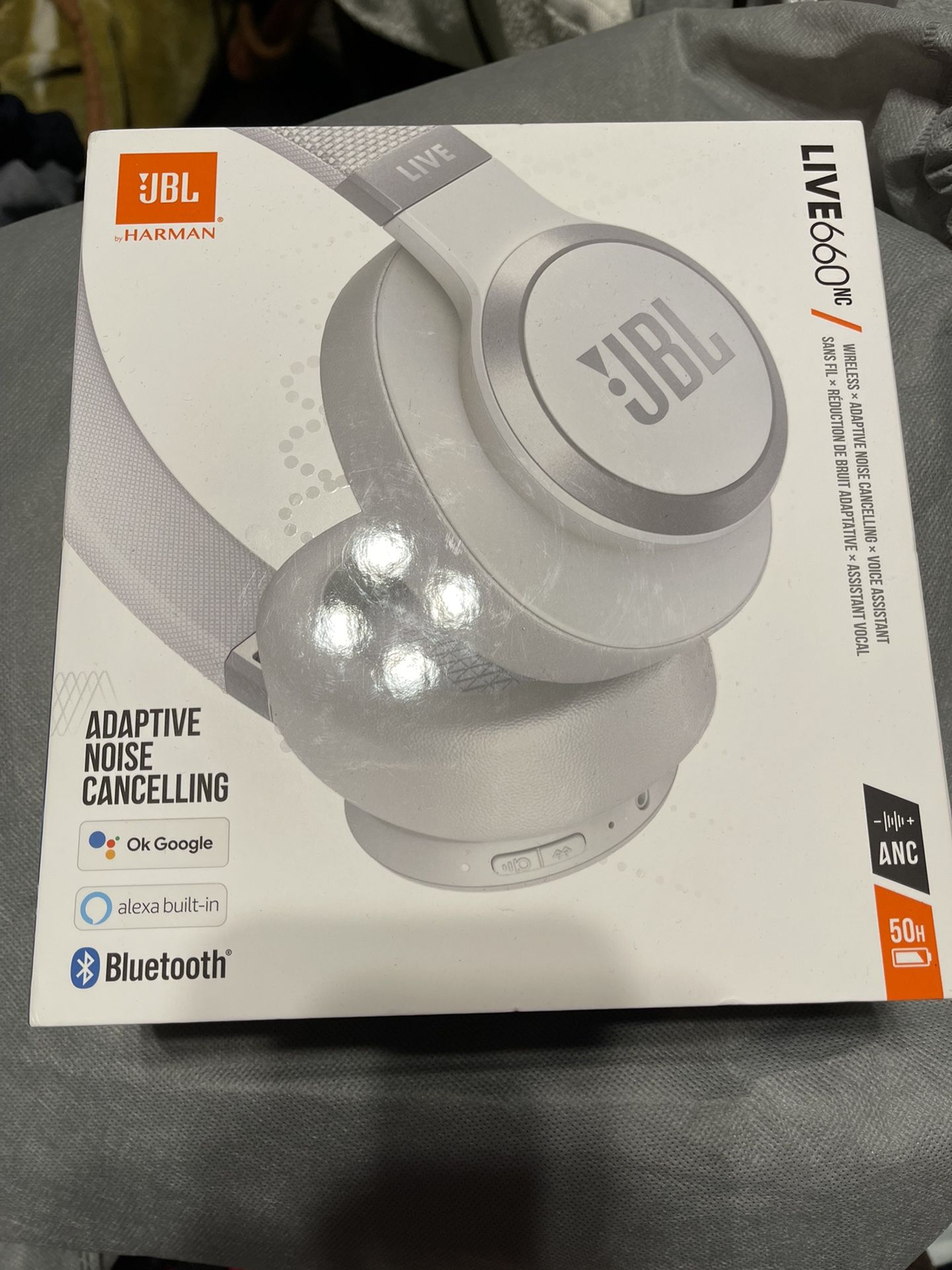 NEW JBL LIVE660 ANC SMART BLUETOOTH HEADPHONE