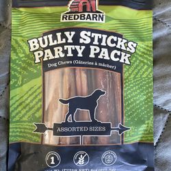 Redbarn All Natural 5-8” Bully Sticks for Small & Large Dogs - Made in USA - 8 oz Bag