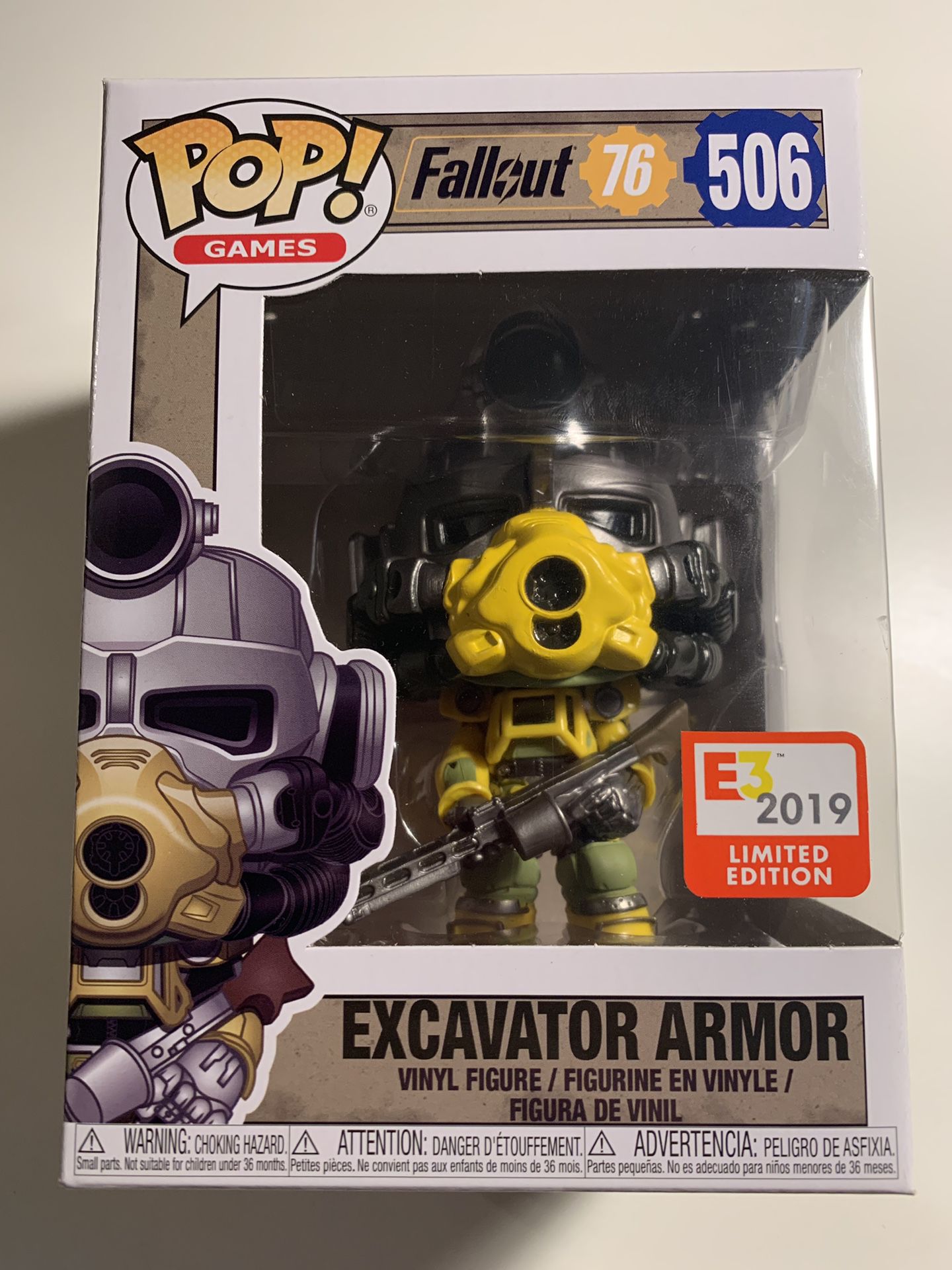 Funko Pop Fallout 76 Excavator Armor