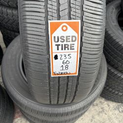 235-60-18 Falken Ziex Full Used Tire Set $240 Free Mounting And Balancing