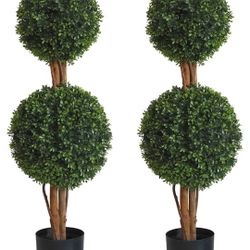 3ft  Faux Topiary Trees NeW