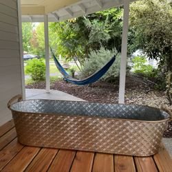 New Iron decorative pot-30”length