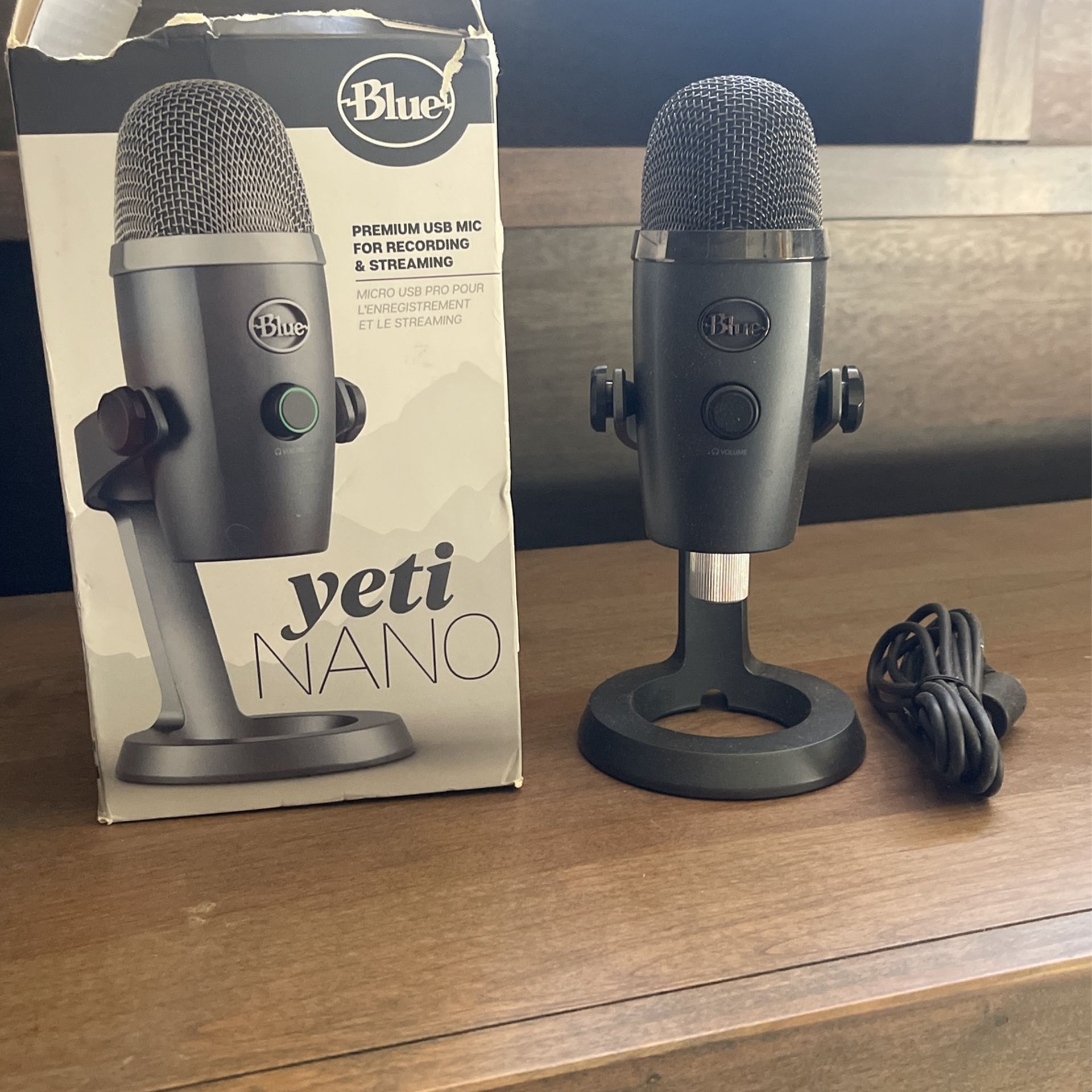 Blue Yeti Nano USB Microphone BRAND NEW