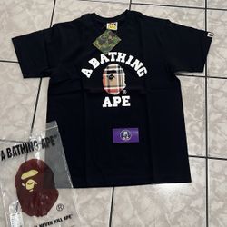 Bape T-shirt Burberry