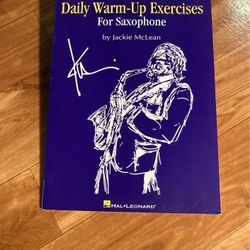 Saxophone-Daily Warm-up Exercises For Saxophone