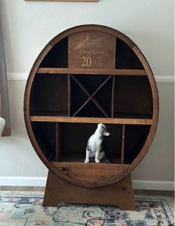 Chateau Ste. Michelle Wine Barrel Display Shelf