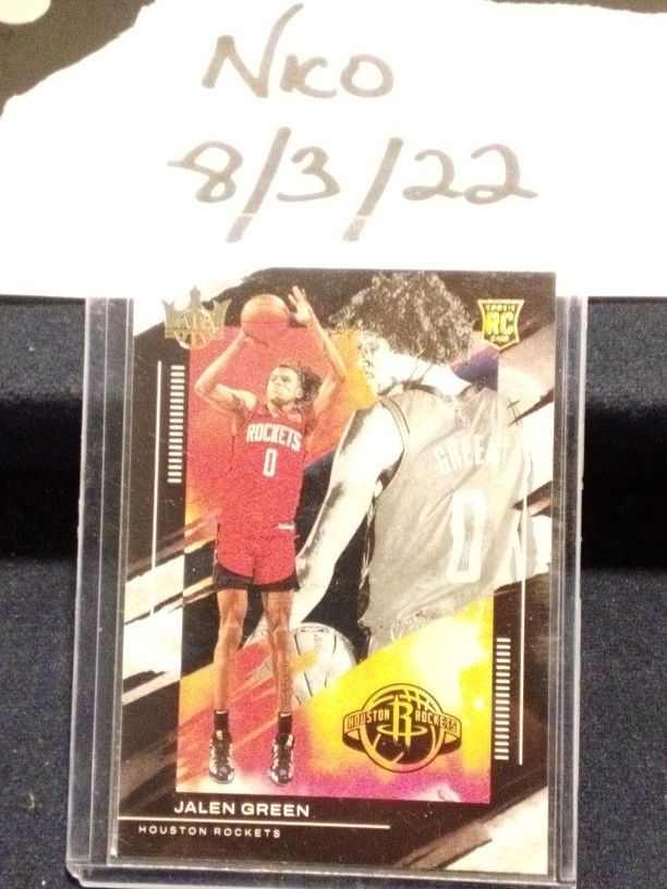 21-22 Court King Jalen Green Rookies 3