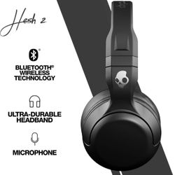 BRAND NEW NOT USED: Skullcandy Hesh 2 Wireless Headphone, over-ear, bluetooth, iphone, android