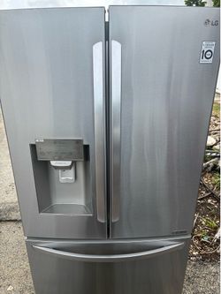 REFRIGERATOR LG 36” stainless steel
