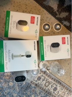Arlo cameras and accessories