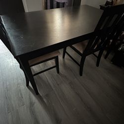Black Table 