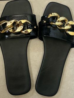 Black sandals