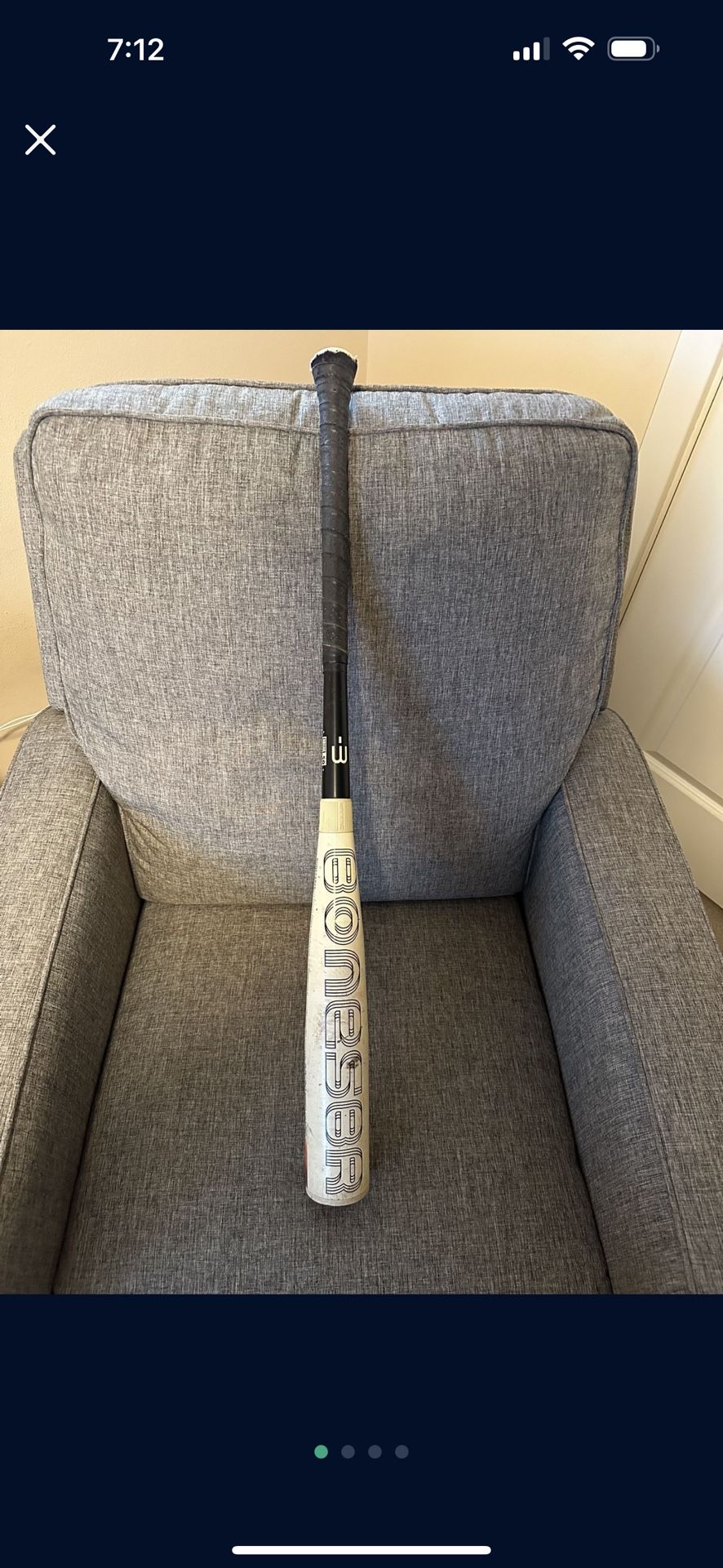 Warstic Bonesaber Hybrid BBCOR Bat 2023 (-3) 33” WSBBBSH1V3-23 $170
