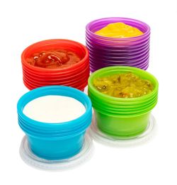 NEW | KOLORAE Colored Tasting Cup 3oz with Lid 50 Count
