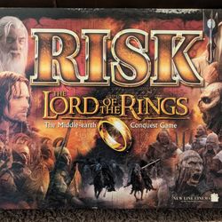 Risk Board Game - Lord Of The Rings Edition 