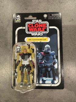 STAR WARS TVC ARC COMMANDER COLT $30