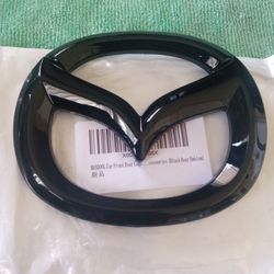 MAZDA CAR LOGO EMBLEM BLACK