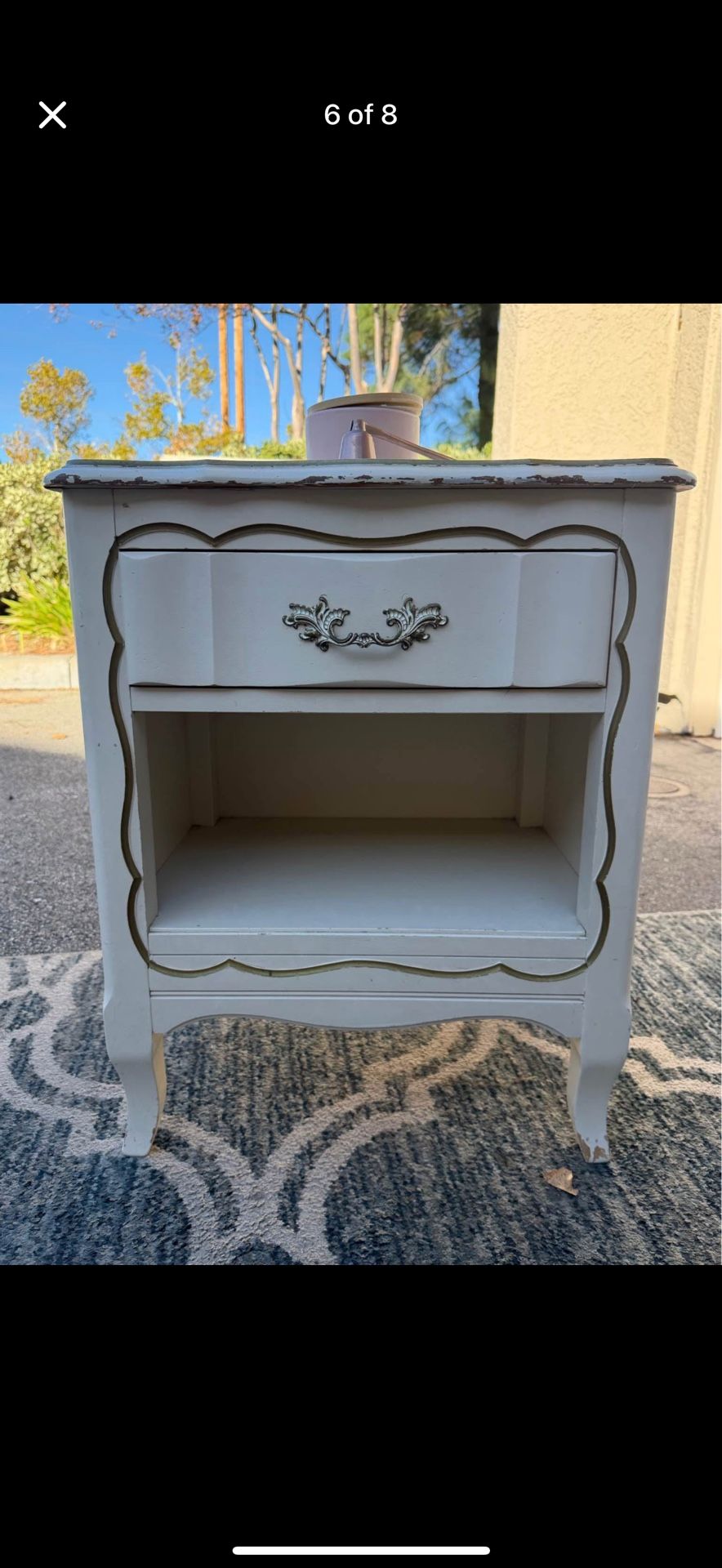 French Provincial Dresser And Nightstand 
