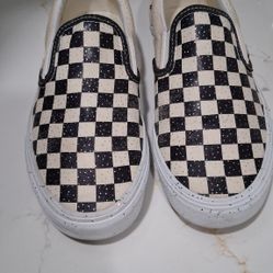 Checkered Vans Size 7.5 womans