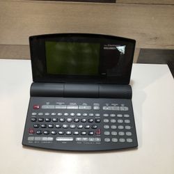 VINTAGE 1997 Electronic Rolodex 128k  Memory  Desktop Organizer - Tested Works