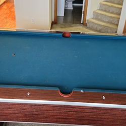 Pool Table. 