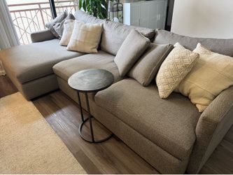 Crate & Barrel Sectional Sofa