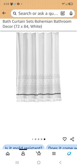 Shower curtain/liner