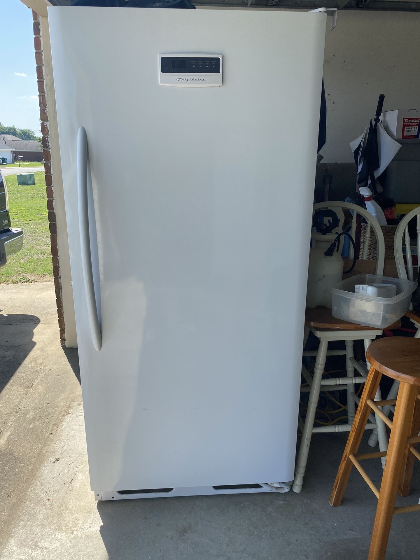 Frigidaire Freezer Very Clean Left To Right 32in Front To Back 32 InTop To Bottom 6ft