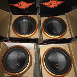 4 10” NEW Cadence Subs And 1800w Kicker Amp  