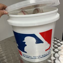Buckets Of Baseballs 