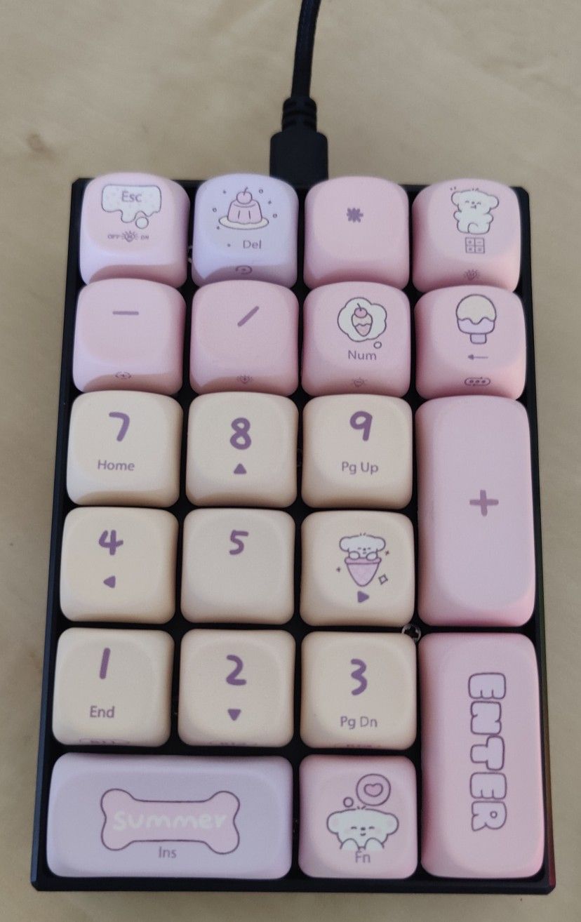 Wired Number Pad With Backlight