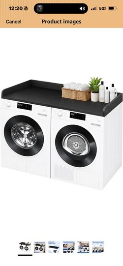 Over machine countertop