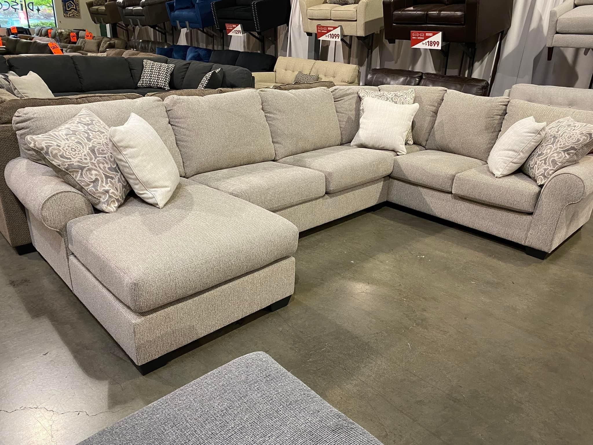 Sectional In Stock For Immediate Delivery