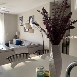 Faux Plant With Vase