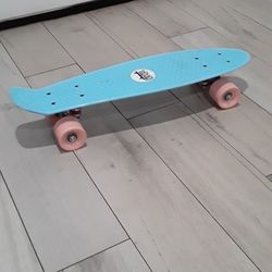 22 Inches Plastic Skateboard Age 6+ Up