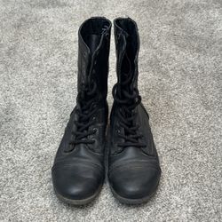 Black Combat Boots